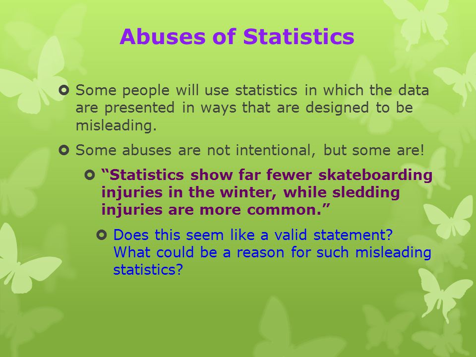 The Importance of Statistics in Many Different Fields